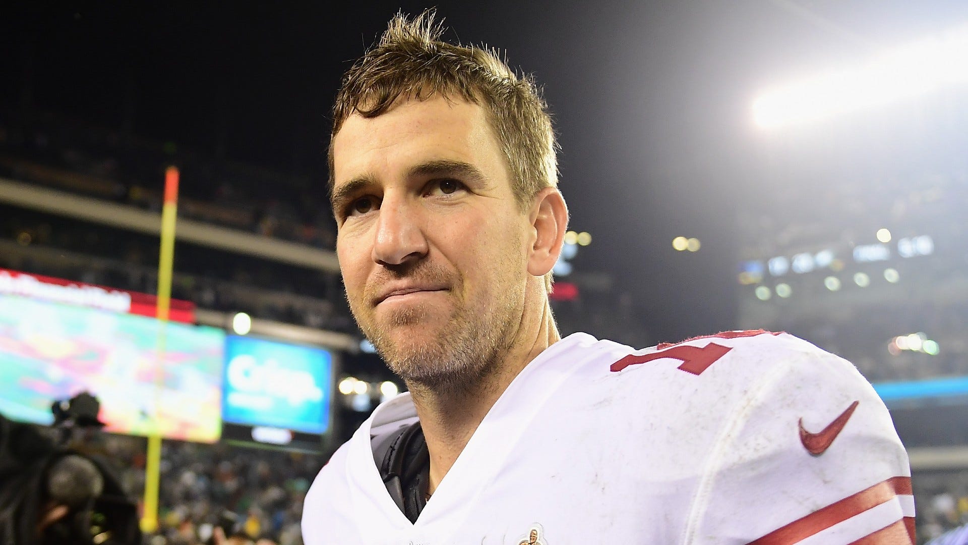Eli Manning is breaking his own promise to never return to Philly for a game