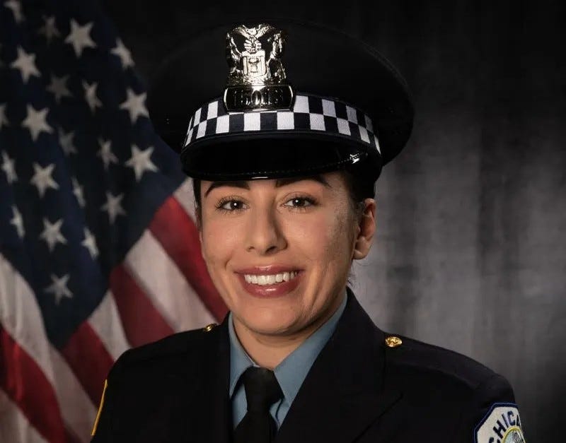Ella French in uniform