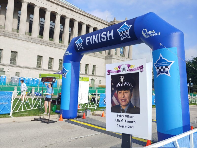 Thousands race to remember Ella French and other fallen police officers 