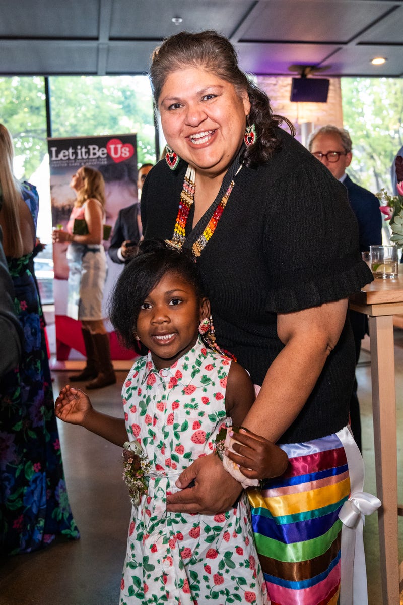 Attendees enjoy the Let It Be Us "Be Mine Gala" in May 2024. Founder Susan McConnell said Illinois ranks among the worst states in the country when it comes to securing adoption for waiting children.