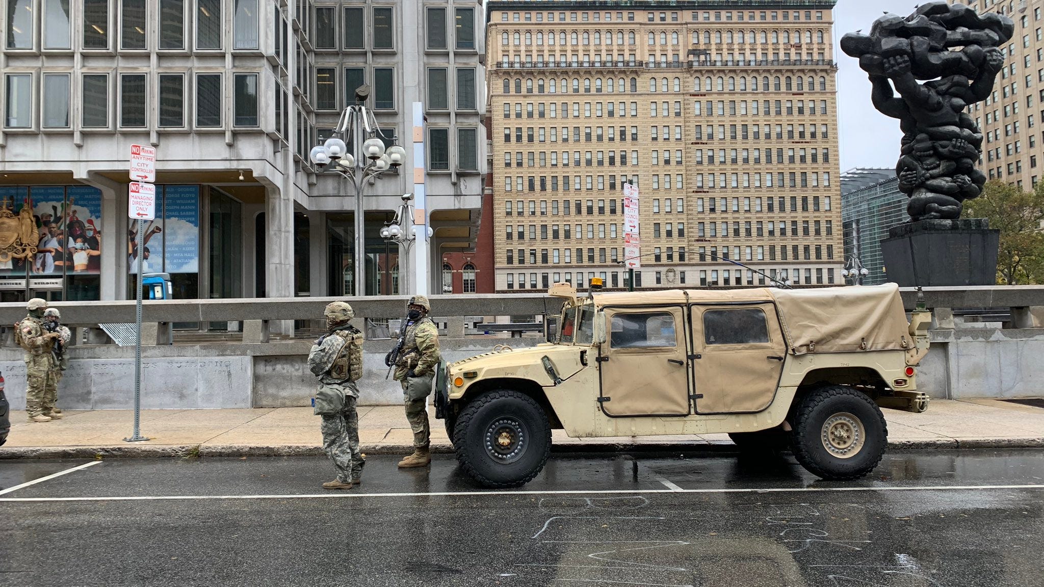 Pa. National Guard arrives in Philadelphia amid Wallace unrest