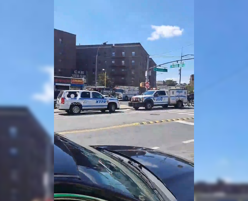 Police responded to the scene shortly before 1 p.m