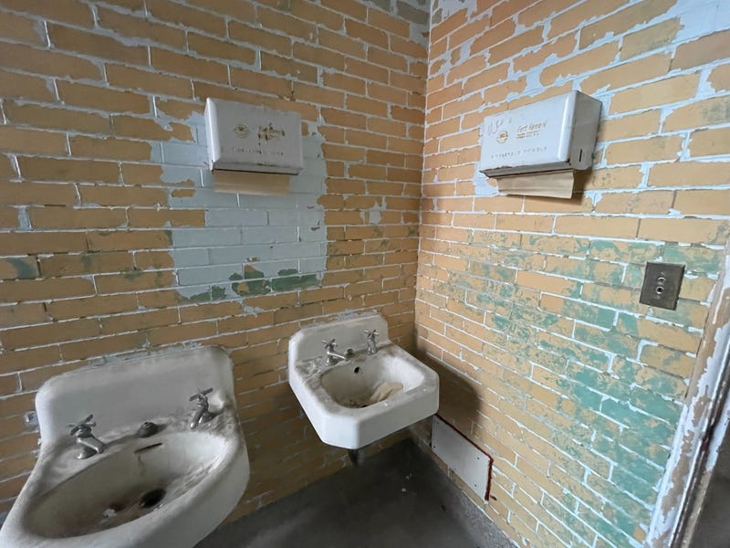 Bathrooms at Eloise Asylum