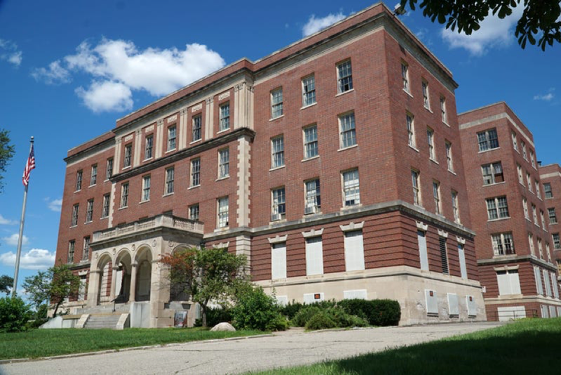 Kay Beard building at Eloise Asylum in Westland
