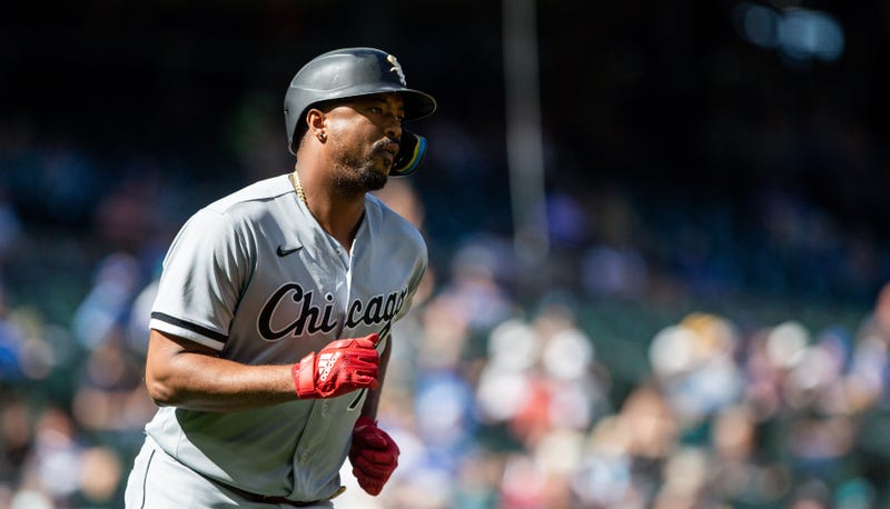 White Sox designated hitter/outfielder Eloy Jimenez