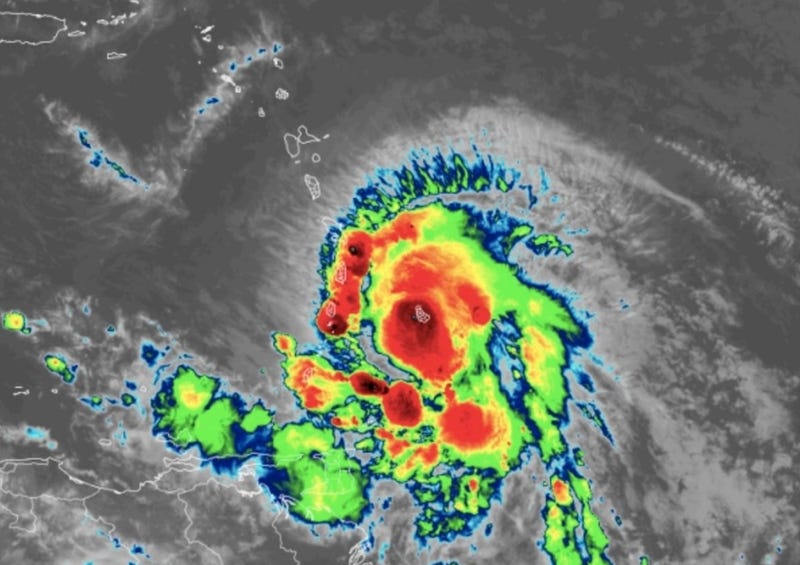 Hurricane Elsa hits Barbados, tracking toward US