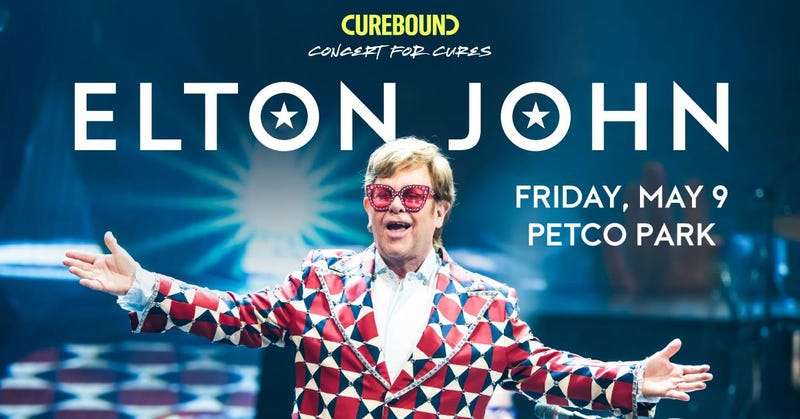 Elton John Curebound Concert for Cures 5/9/25