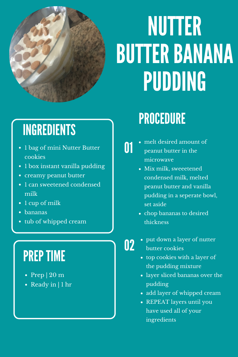 Elyse's Nutter Butter Banana Pudding recipe 