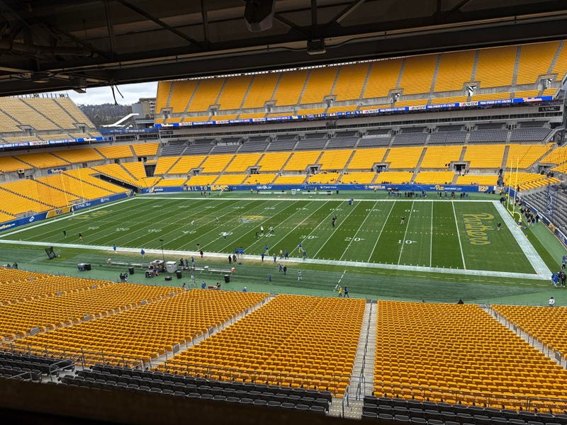 Acrisure Stadium empty before Pitt game
