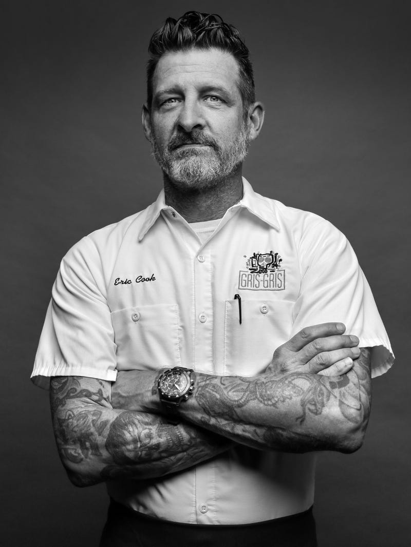 Eric Cook, chef and owner of Gris Gris