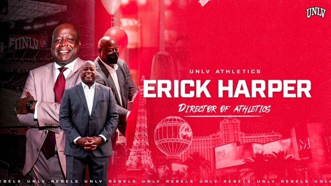 UNLV Athletic Director Erick Harper
