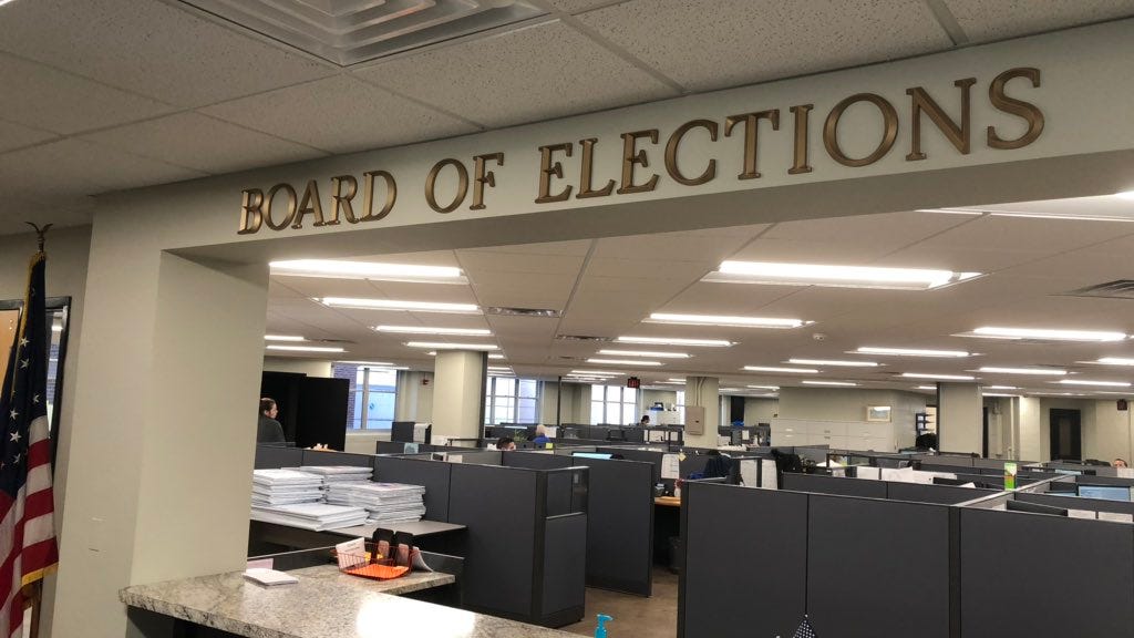 Board of Elections to hear argument why Mayor Brown should get line on November ballot