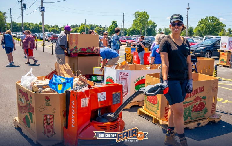 Erie County Fair food donations