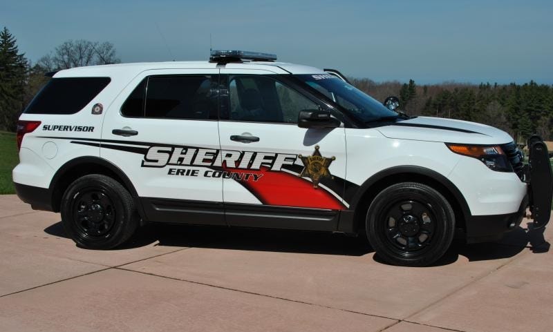 Erie County Sheriff's cruiser