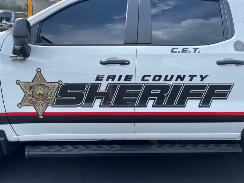 Erie County Sheriff's truck