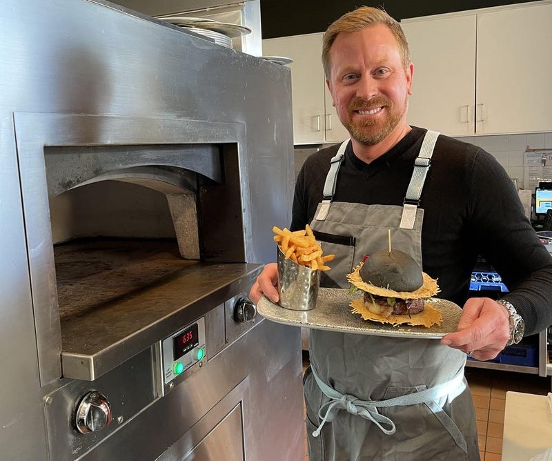Erik Forsberg, who owns several popular Twin Cities restaurants, including Devil’s Advocate in downtown Minneapolis and Stillwater and Dan Kelly’s Broadway Pizza, among others. 