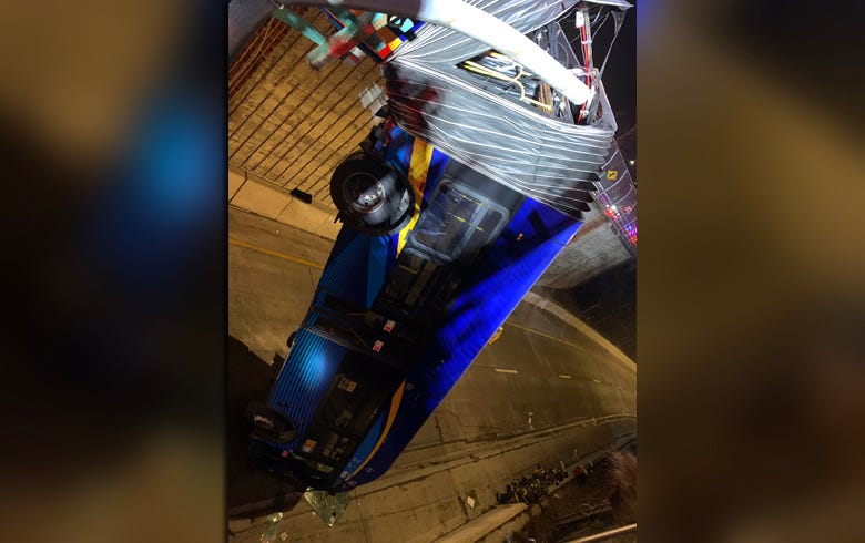 Bronx tandem bus crash