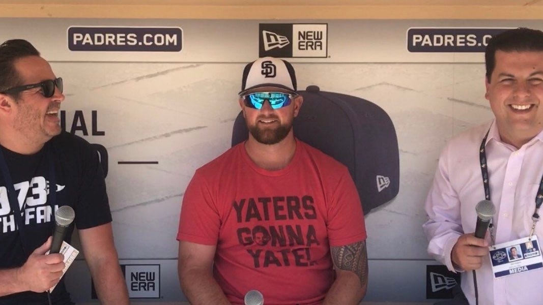 Kirby Yates: "I'll always be grateful for my time in San Diego"