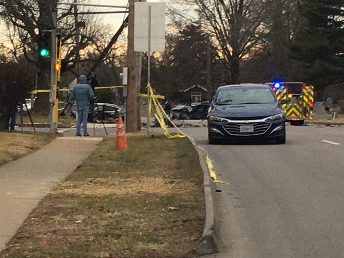 police chase crash