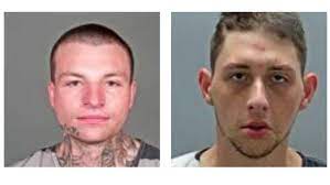 Photos of two men who escaped a northern Nevada prison