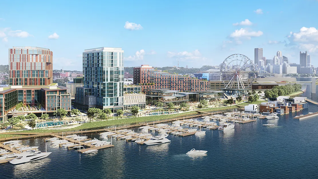 new photos of planned massive retail/apartment along Ohio river released