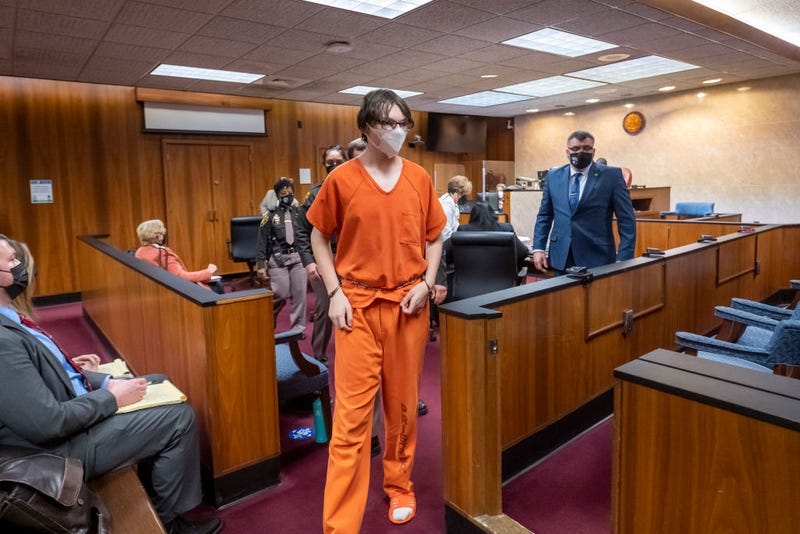 Ethan Crumbly in court