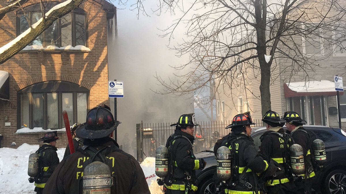 7 firefighters hurt in extra-alarm Bridgeport fire