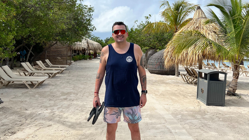 Coop's vacation #LIVEFromSandals at Sandals® Royal Curaçao