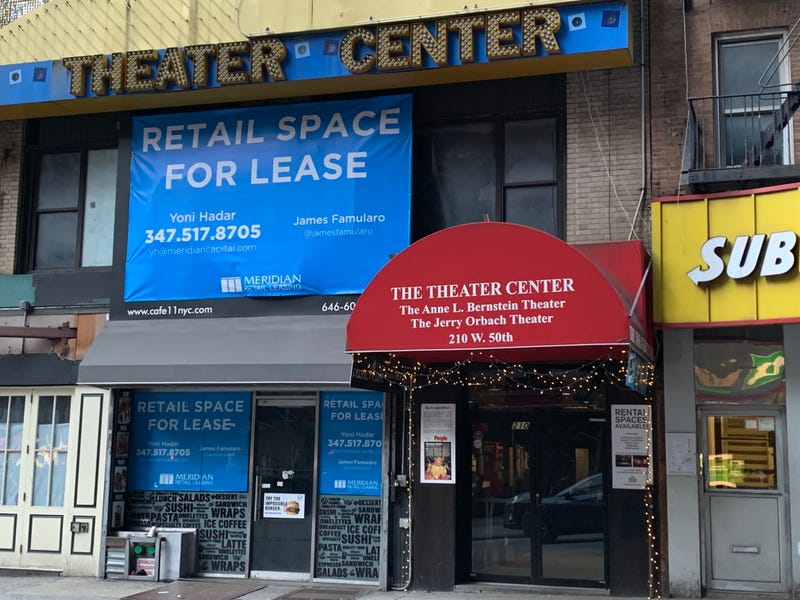The Theater Center at W. 50th Street and Broadway