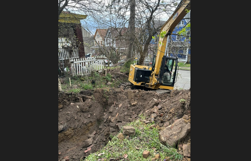Excavation in Perry North