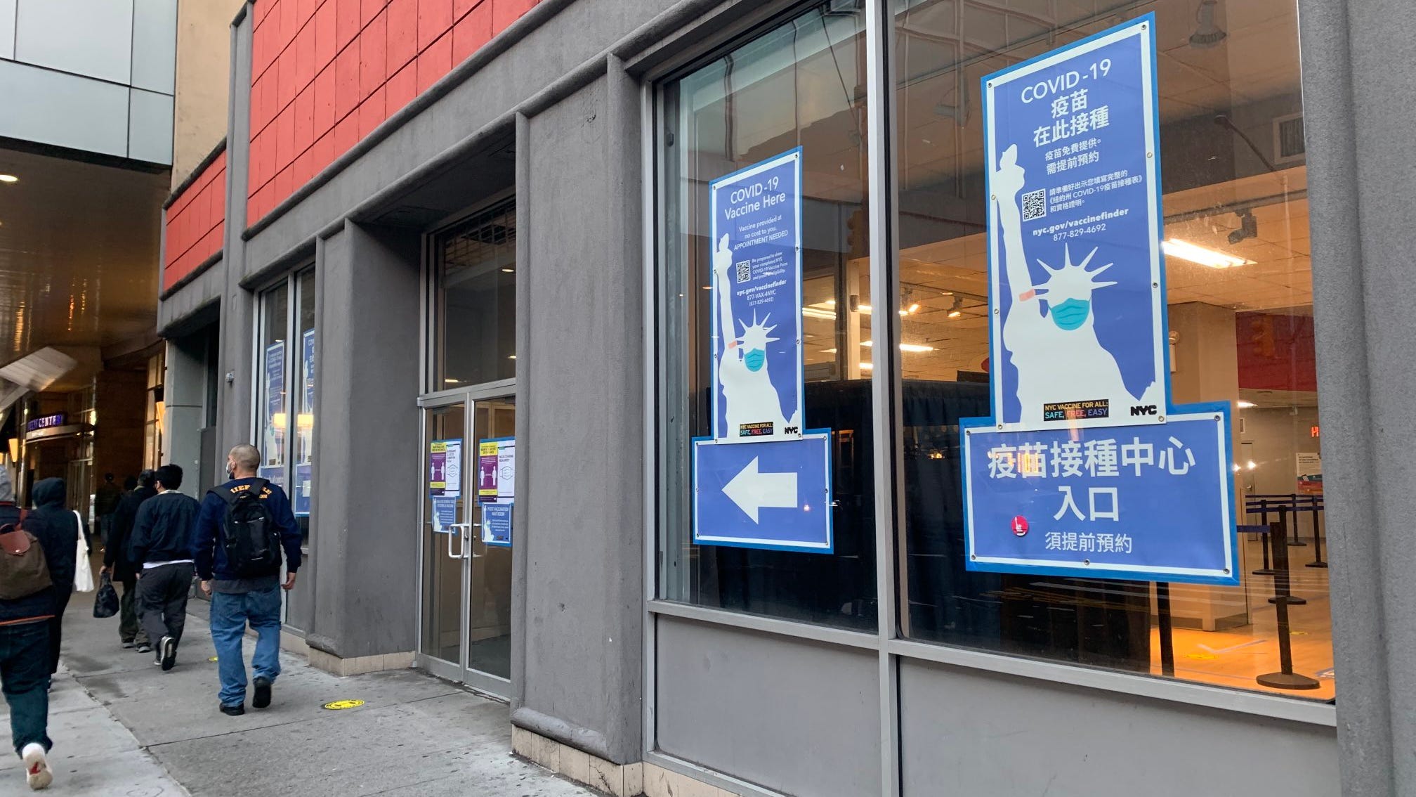 De Blasio announces city-run vaccination sites open for walk-ins for everyone 16+