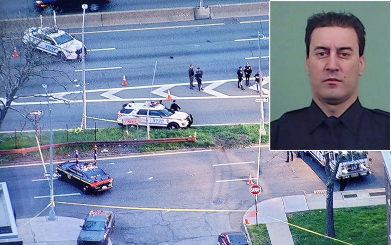 NYPD officer struck and killed
