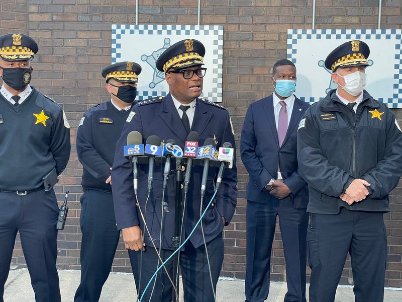 Chicago Police Superintendent David Brown said police aren't the only ones needed to control a wave of shootings that's left some young people dead and wounded on the city's streets in recent weeks.