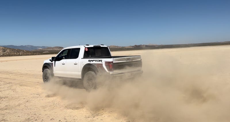 Raptor-R test drive