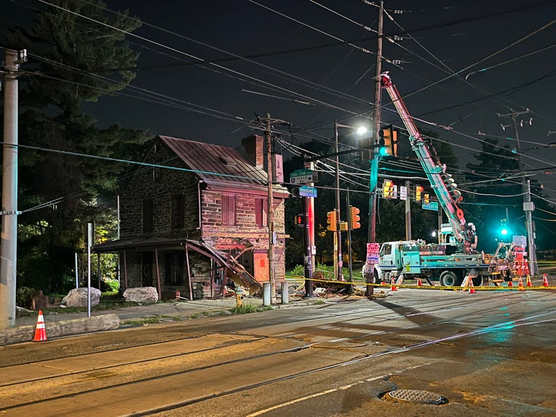 Trolley slams into colonial house in Southwest Philly — the 5th SEPTA crash in a week