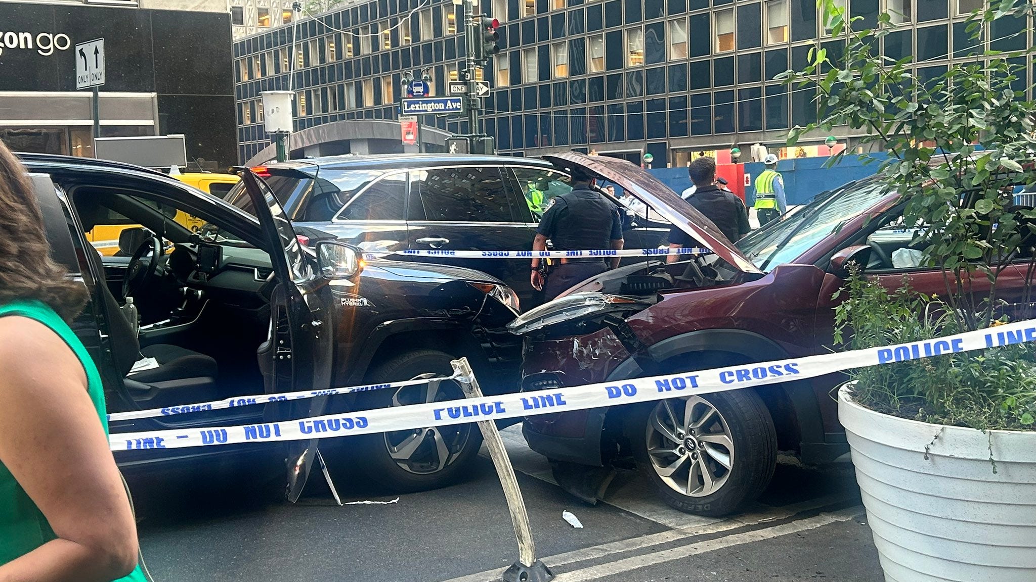 10 injured after stolen SUV plows into Midtown pedestrians