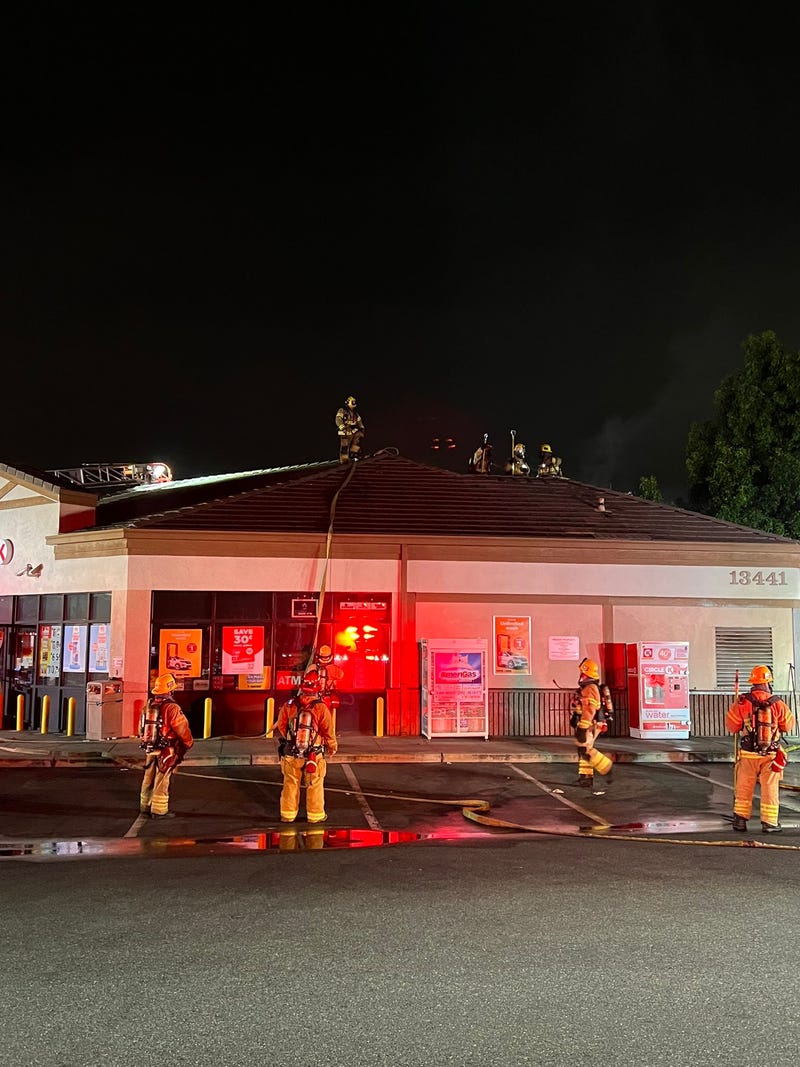 Fire at Circle K