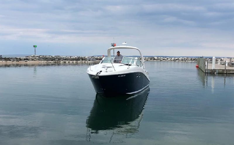 29-foot Blue Sea Sundancer, named A & A.