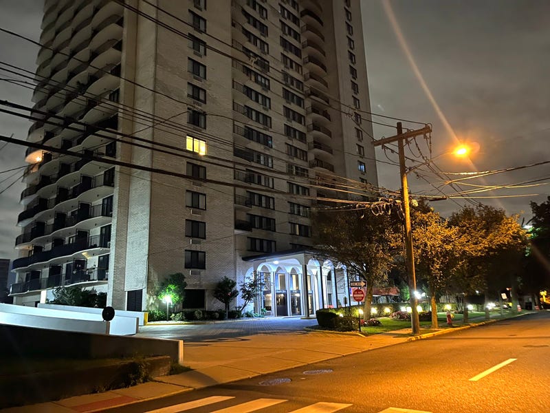 A boy fell to his death from the 21st floor of the 22-story Hampshire House apartments in Fort Lee on Wednesday evening