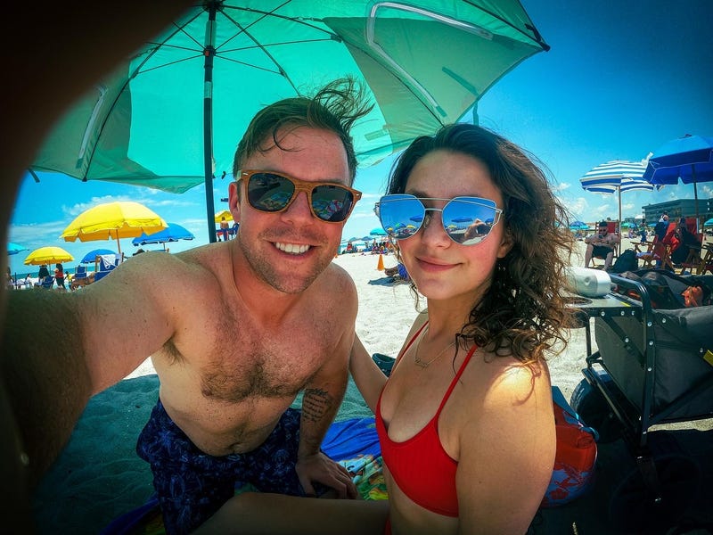 Pike and Lauryn at Cocoa Beach