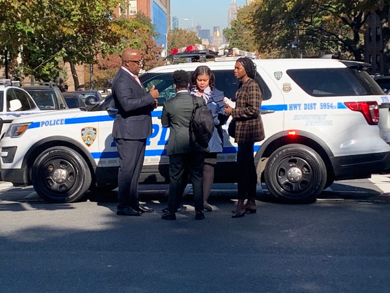 Investigators were taking witness accounts and reviewing surveillance video Thursday