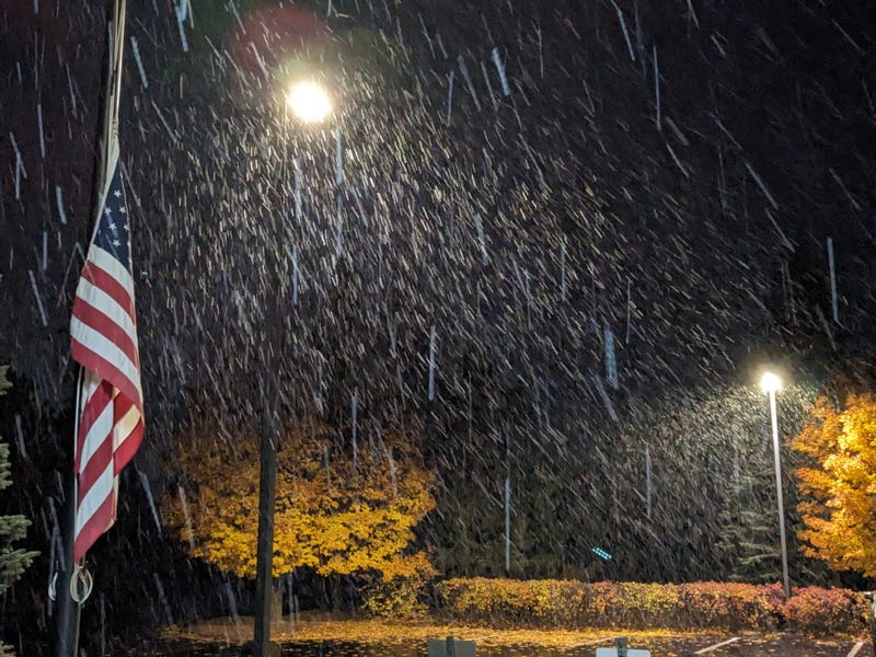 It's not a trick and it's not a treat (for some Michiganders that is) after Old Man Winter came knocking on Michigan's doorstep a mere three days before Halloween.