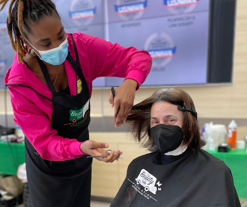Beauty experts with the Beauty Bus Foundation are helping people dealing with illness feel beautiful.