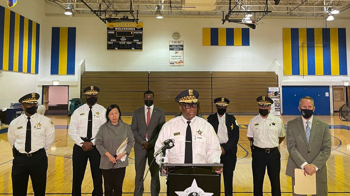 Man in custody after series of online threats of gun violence made against number of CPS schools, including Simeon