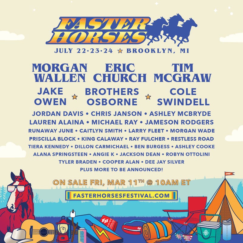 FASTER HORSES