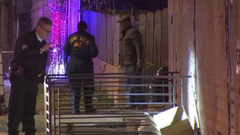 Fatal shooting scene 