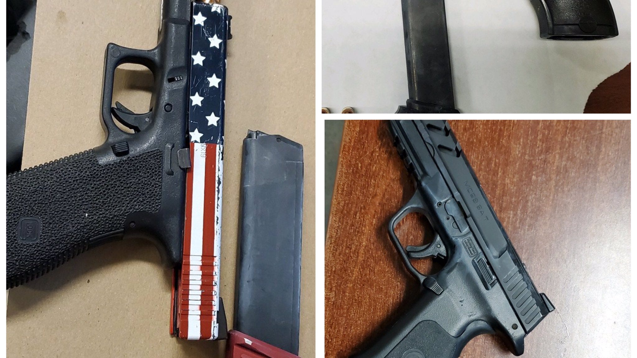 Cops bust 9 in Bronx on loaded firearm charges: NYPD