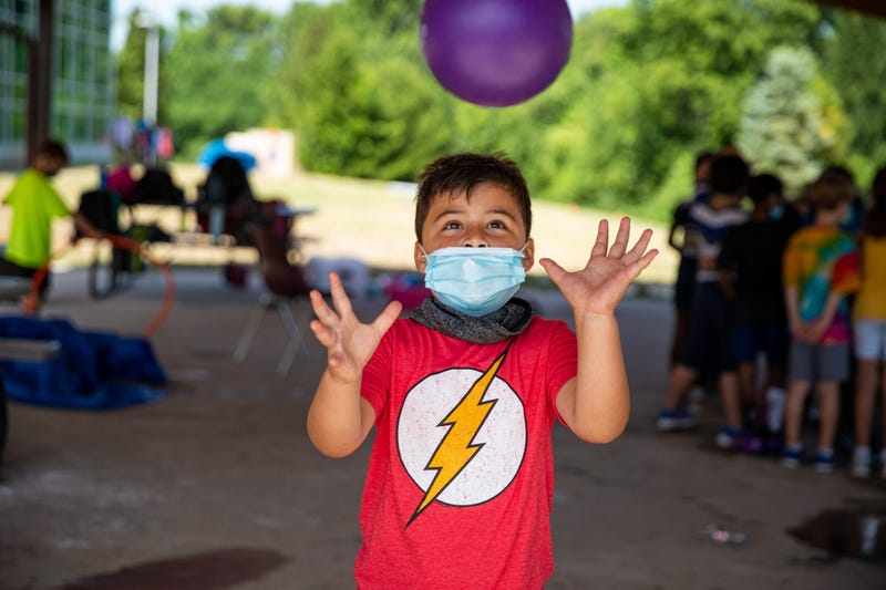 Masking was part of a scaled back Y summer camp in 2020