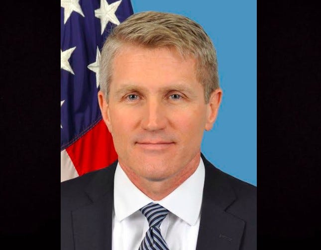 portrait of new Chicago FBI agent in charge Robert Wheeler