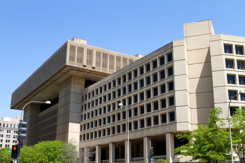 The FBI building in Washington D.C. 
